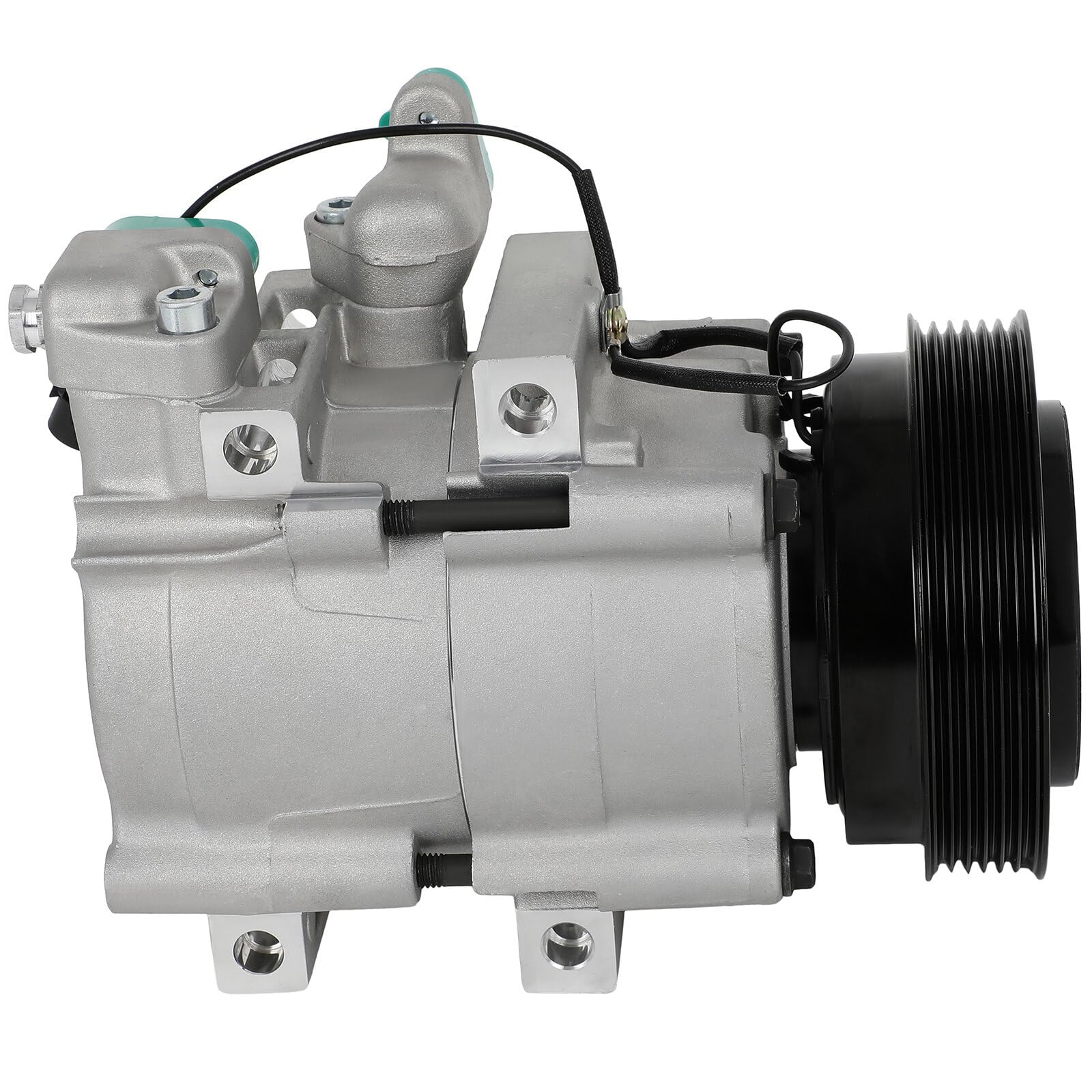 ECCPP A/C Compressor with Clutch 2005-2009 Fit for Hyundai Tucson 2.7L CO 10927C AC Compressor