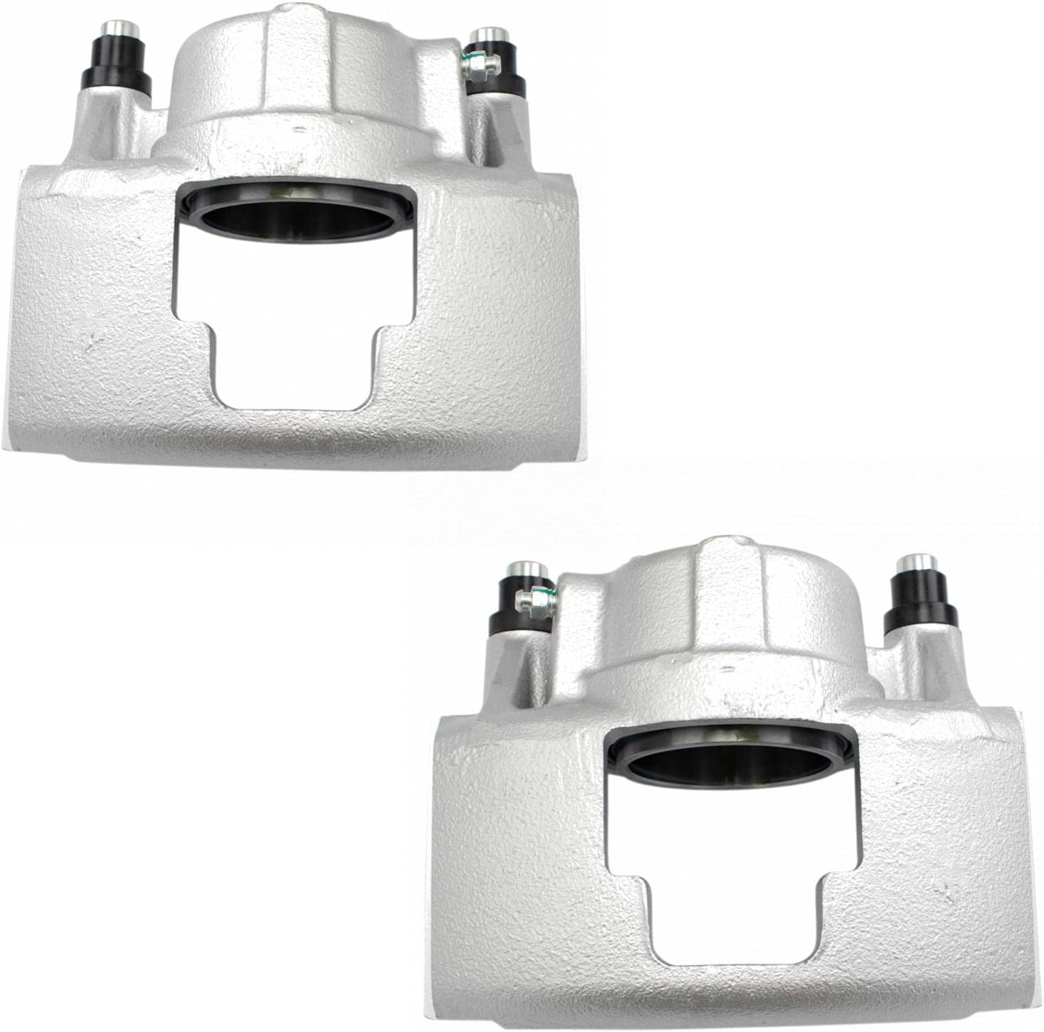 TRQ Front Brake Caliper Set Compatible with 88-02 Chevrolet 94-99 Dodge GMC