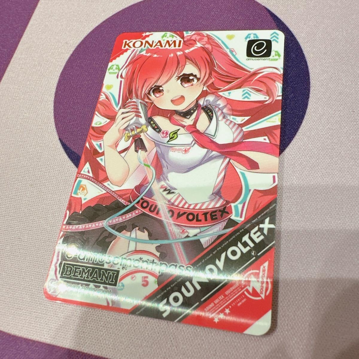 SDVX e-amusement pass グレイス(Mixxion) e-amusement pass SOUND