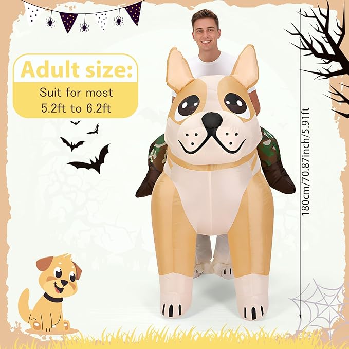 Disfraz Inflable VioraWhite Adulto Unisex para Fiestas miniatura 2