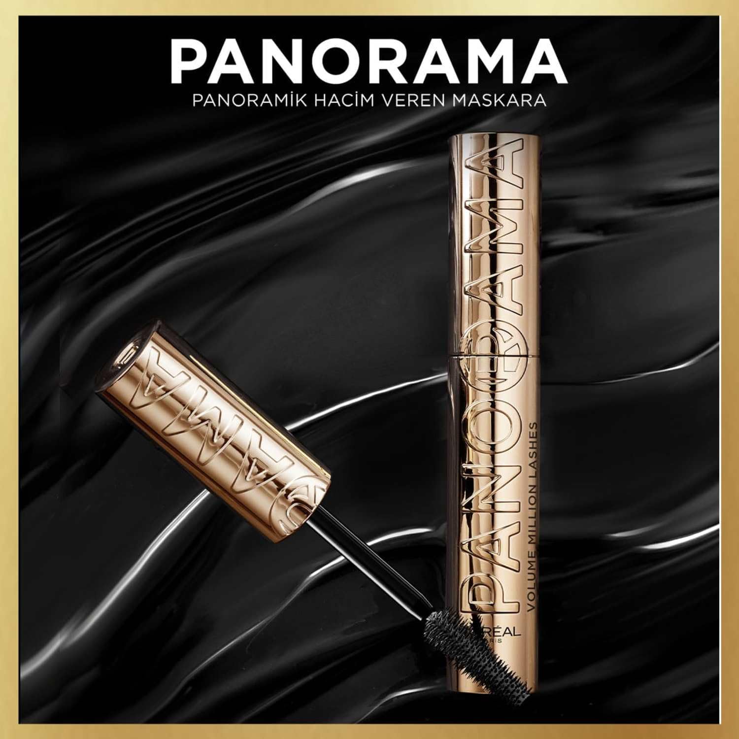 L'Oreal Paris Panorama Hacim Veren Maskara - Siyah
