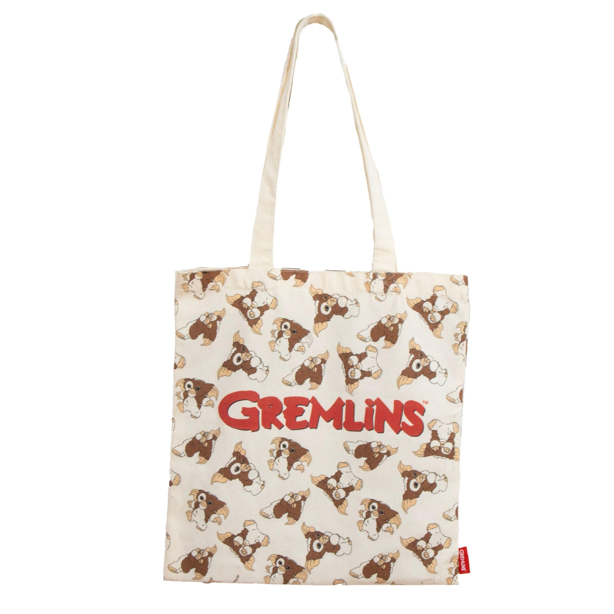 Gremlins canvas shopping tote bag for travel, everyday wear and school