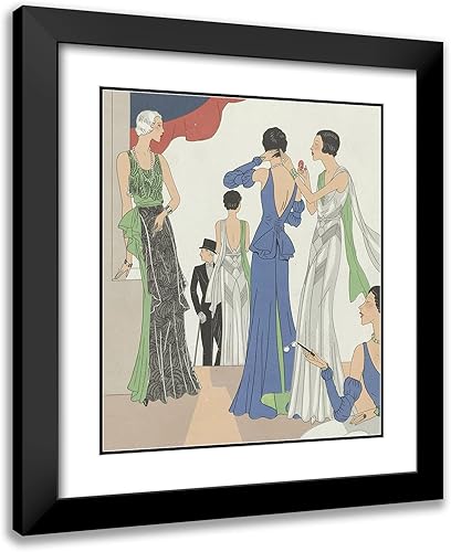 ArtDirect Anonymous 20x23 Black Modern Frame and Double Matted Museum Art Print Titled - Art - Taste - Beauty, P. 21 (1932)