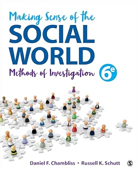 Making Sense of the Social World Methods of Investigation