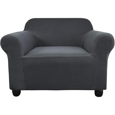 Housse De Fauteuil Tub Chair Élastique Jacquard - Taille Unique, Anti-Rides - Violet Clair - Lavable En Machine