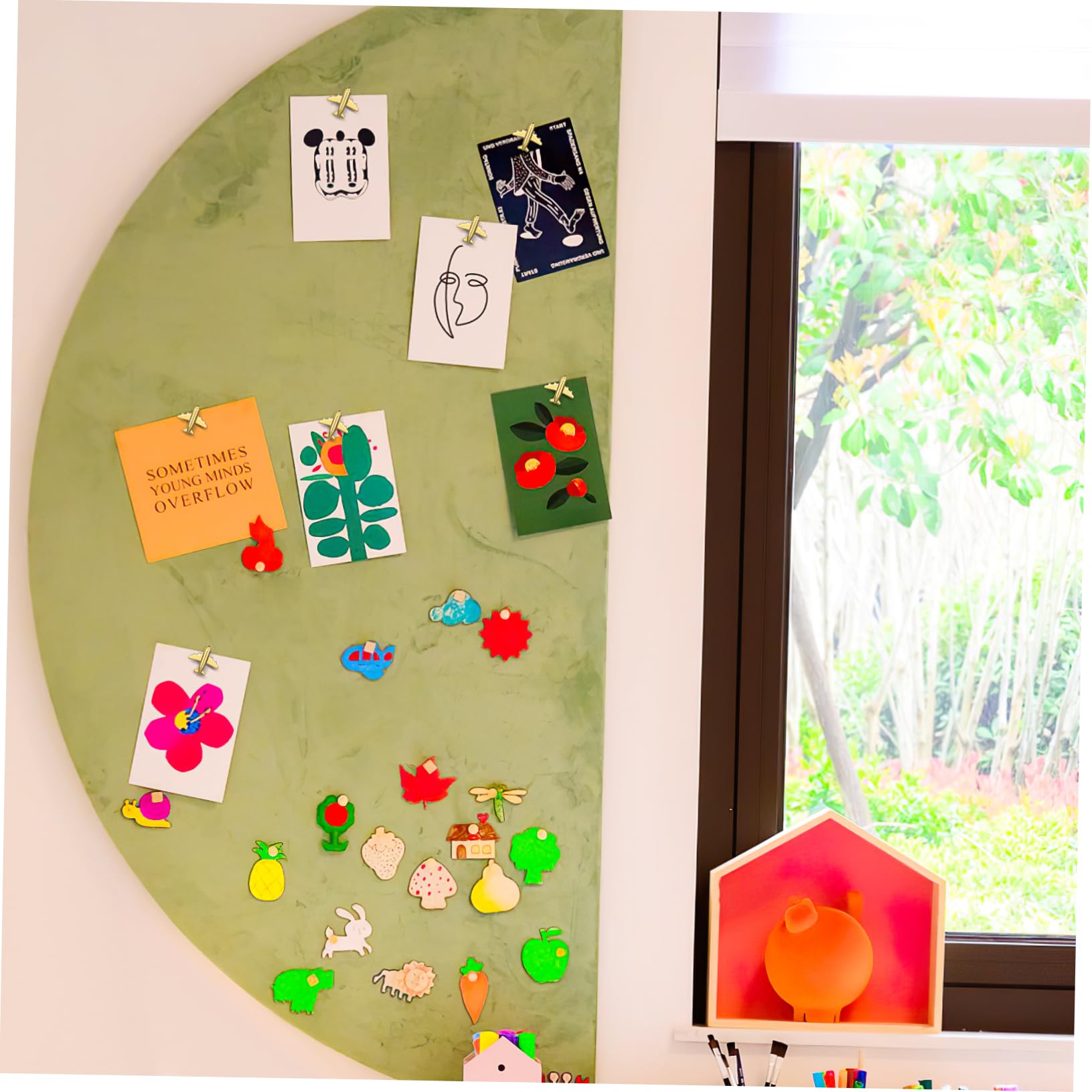 DOITOOL 4 Ensembles Punaises Décoratives Lot pour Tableau Affichage Corkboard Cartes Et Décoration De Photos Pièces * 4