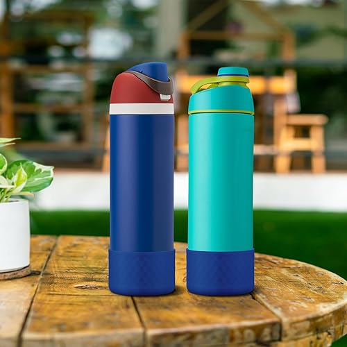 Vista 199 de 2PCS Silicone Water Bottle Boot for Owala 24oz 32oz 40oz, Anti-Slip Protective Sleeve Bottom Bumper Protector for FreeSip, Twist, and Flip Stainless