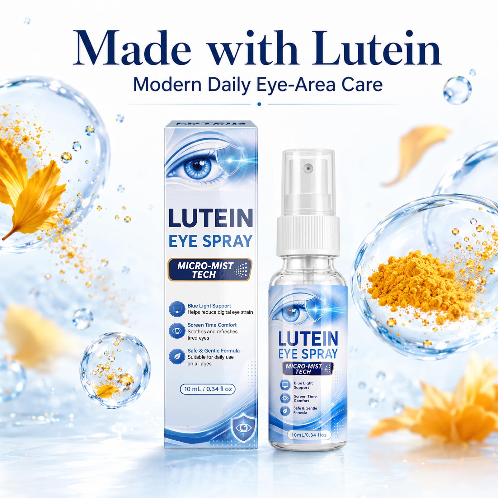 Lutein Eye Spray — Hydrating Mist, Portable for Daily Screen Eye Fatigue Relief — Amazon image 7
