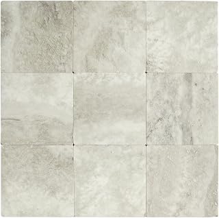 Aspect Peel and Stick Collage Tile in Bone Porcelain (Sample)