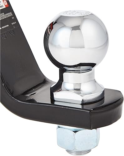 Miniatura 11 de CURT 45042 Soporte de enganche de remolque con bola y pasador de 2-516 pulgadas, se adapta a receptor de 2 pulgadas, 7,500 libras, caída de 4