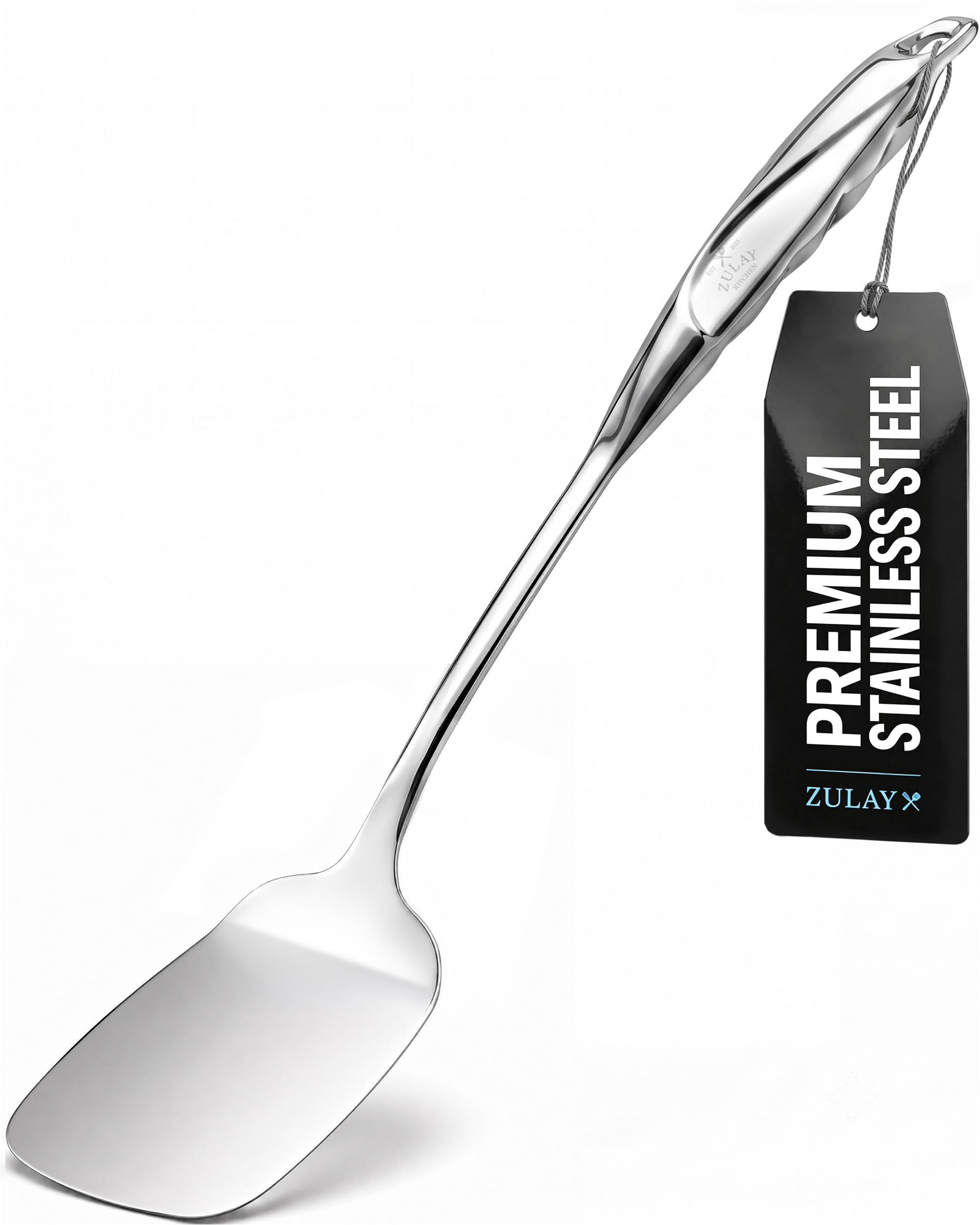 Zulay Kitchen Stainless Steel Soup Ladle - 12" -17 Zulay Kitchen Stainless Steel Soup Ladle - 12" -17