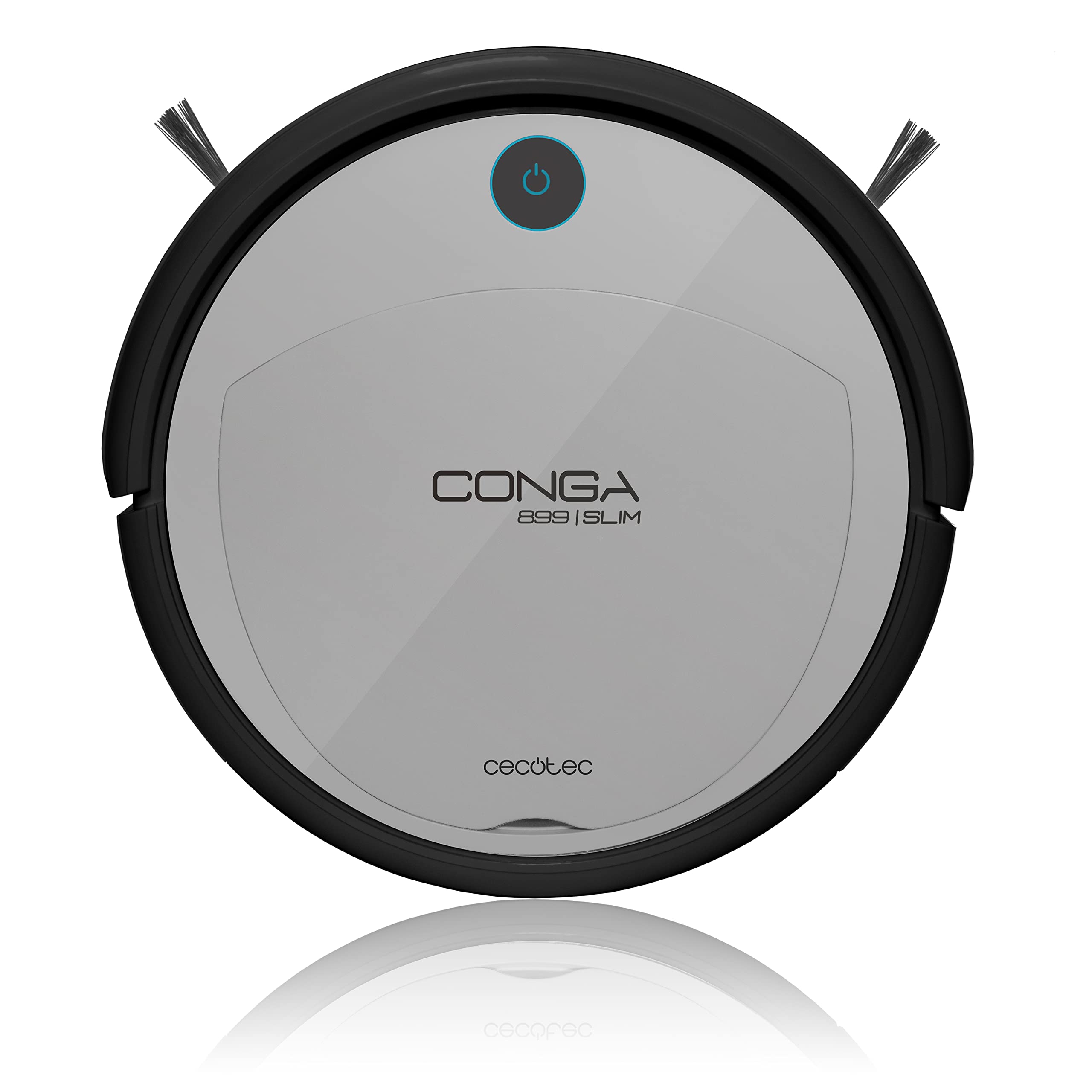 Cecotec Robot Aspirador Conga Serie 899. 800 Pa, Navegación Inteligente iTech Easy, Aspira, Barre, Friega y Pasa la Mopa, 5 Modos, 120min Autonomía, Programable