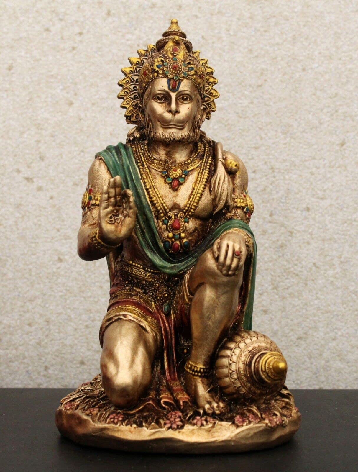 Home  Decor Instrument Ramabhakta Religious &  Temple  Gift Idol Lord Hanuman Statue  Hindu  God Monkey God
