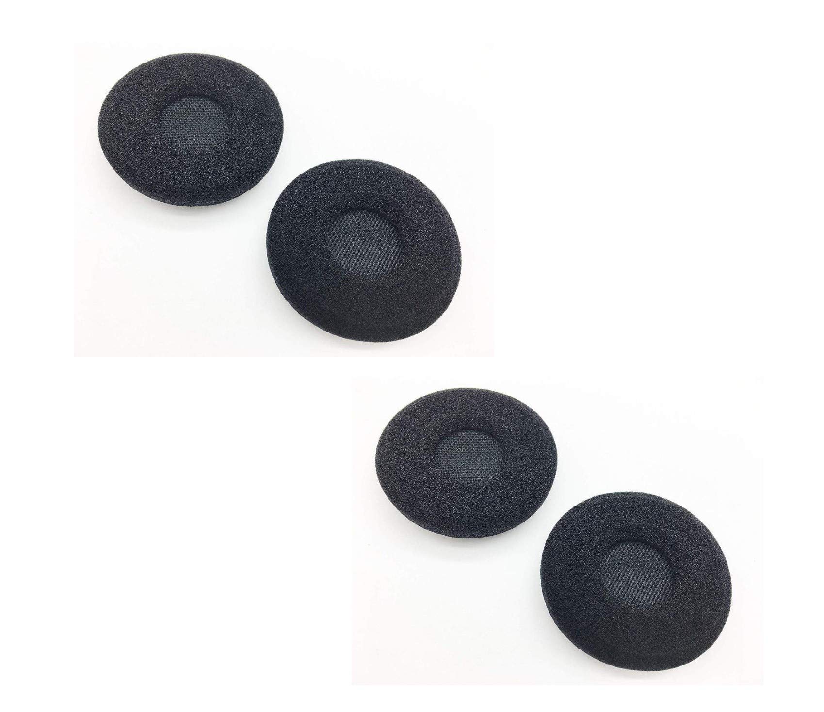 Reki EncorePro Headset Foam Covers | Replacement Ultra Soft Foam Cushion Compatible with Plantronics EncorePro HW510 HW510V HW510D HW520 HW520V HW520D HW515 HW525 202997-02 Headset 2 Pack 202997-02