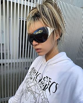 Versione Top Omua10s Occhiali Da Sole Designer Di Lusso Glasshi Da Donna Poligonale Oversize Con Custodia Da Sole Da 36,23 € | DHgate - Foto 5