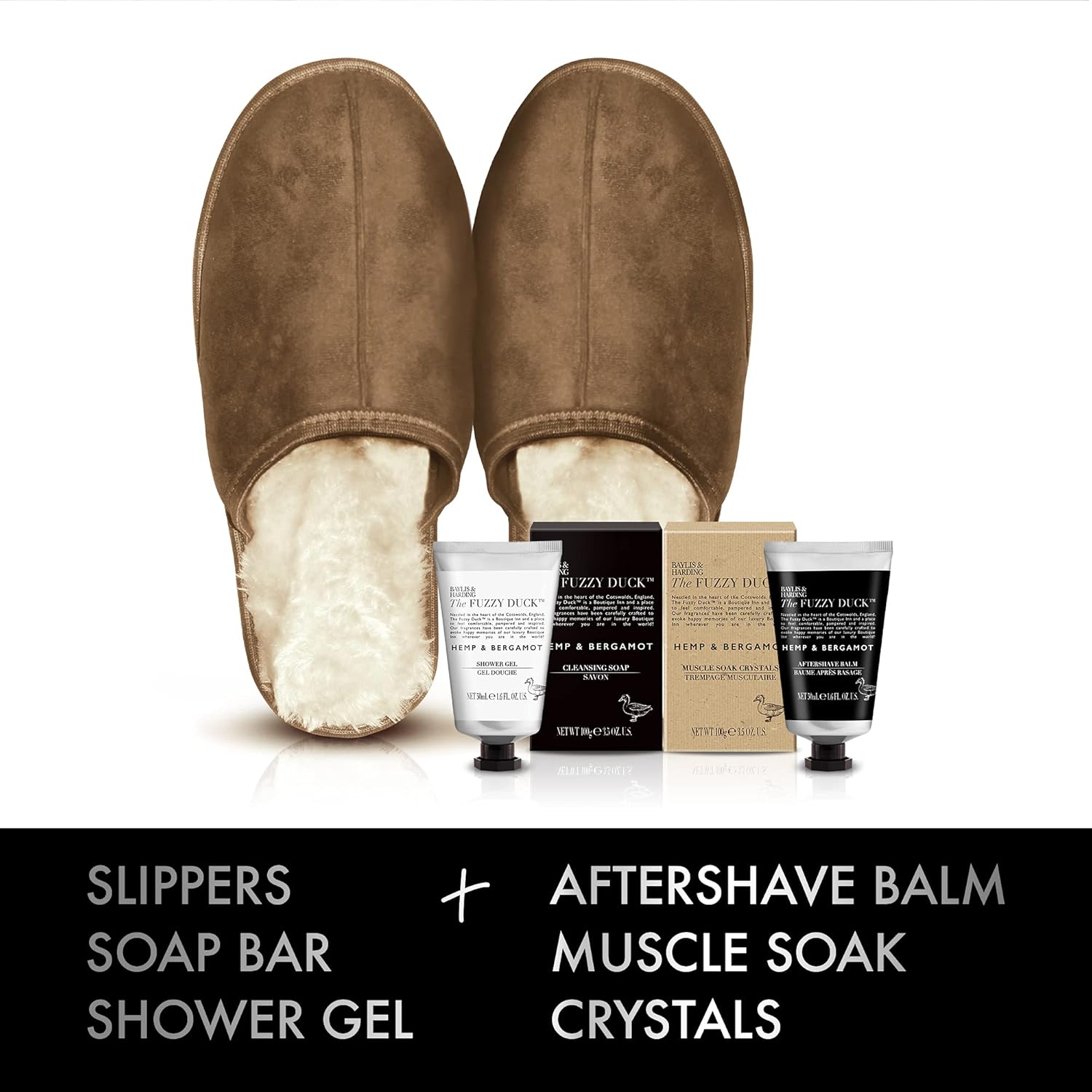 The Fuzzy Duck Slipper Set atelieryuwa.ciao.jp