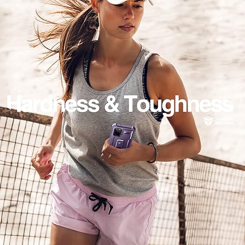 Miniatura 5 de Dexnor Funda para Samsung Galaxy S20+ Plus 5G, Protector de pantalla y soporte integrados Protección de grado militar resistente a prueba de golpes