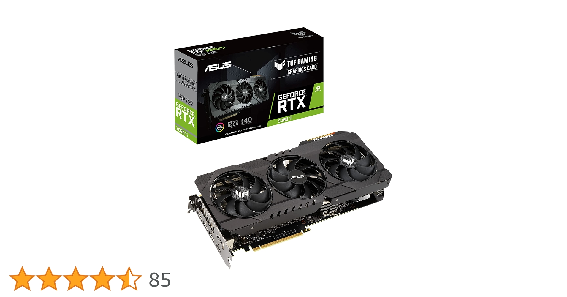 グラフィックボード・グラボ・ビデオカード ASUS RTX3080ti TUFGaming 12GB Amazon | ASUS TUF Gaming NVIDIA GeForce RTX 3080 Ti グラフィック