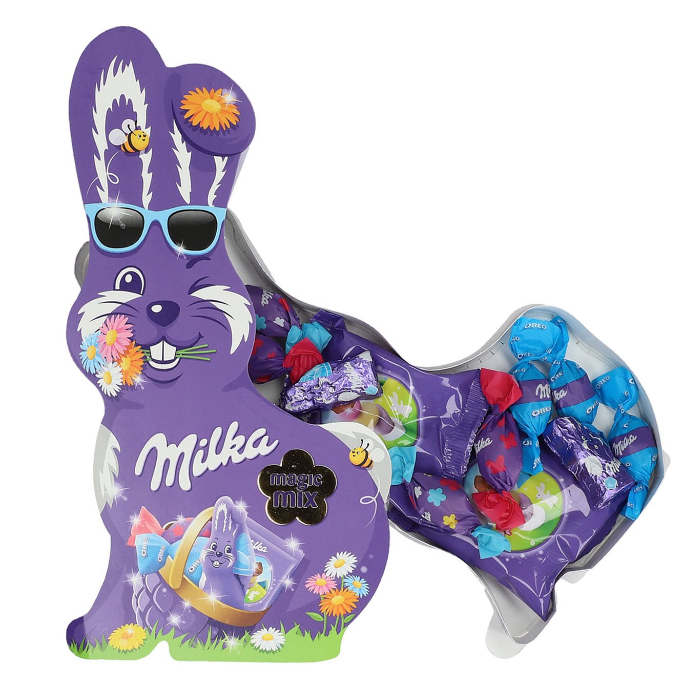 Wie Viele Kalorien Hat Ein Milka Osterhase Mischung Alpenmilch - Schokolade MILKA MAGIC MIX - OSTERHASE (124 g