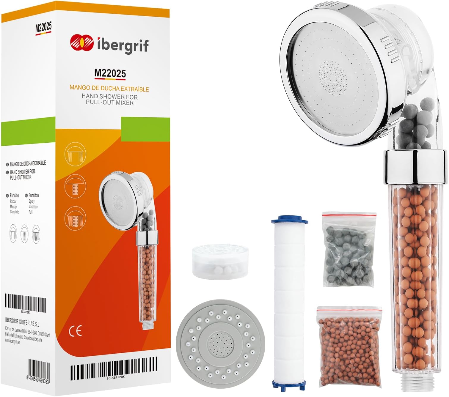 Aquadon Shower Hero 2 Stk. – wassersparender Filter-Duschkopf mit ...