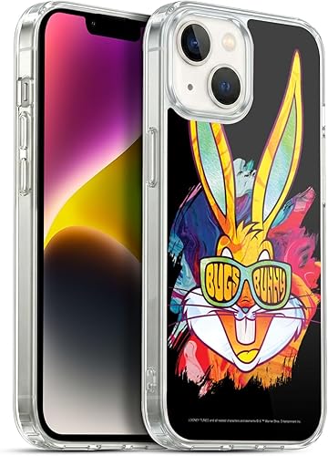 Miniatura 222 de Head Case Designs Funda de gel suave con licencia oficial de Looney Tunes Retro Bugs Bunny compatible con Apple iPhone 11 Pro Max Retro,Blanco y