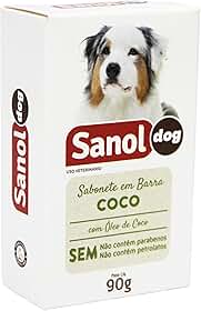 Sabonete Cão/gato Coco 90g Sanol