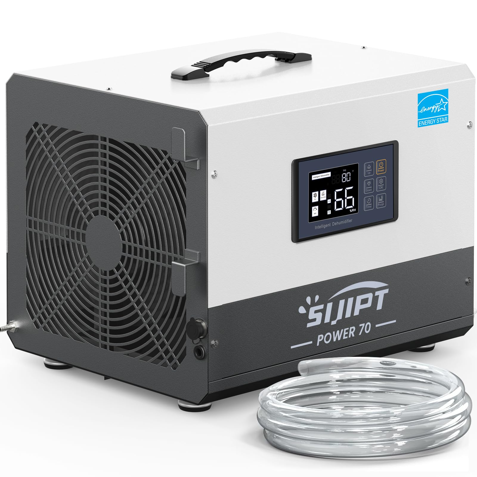 Crawl Space Dehumidifier with Pump, 70 Pints Energy Star Commerci...