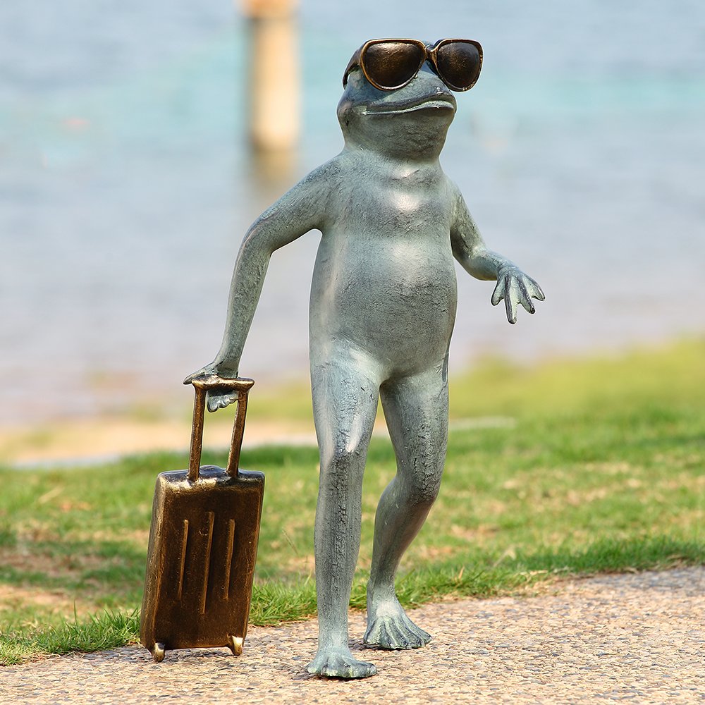 Gartenfigur Road Trip