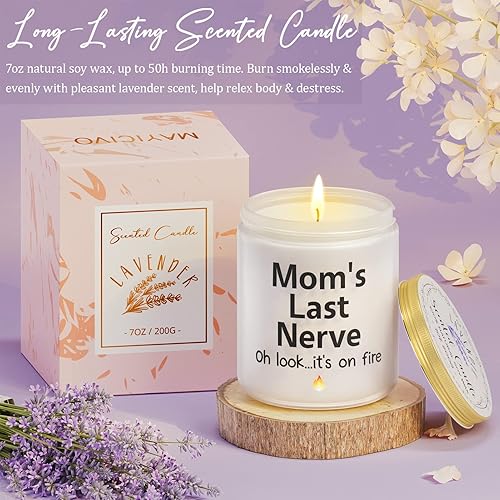 Miniatura 6 de Regalos para la mejor mamá, regalos de Navidad para mamá de hija, hijo, niños, cesta de regalo de cumpleaños para madre, mujer, suegra, día de la