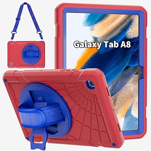 PZJI Case for Samsung Galaxy Tab A8 10.5'', Sturdy Heavy Duty Full-Body Shockpro