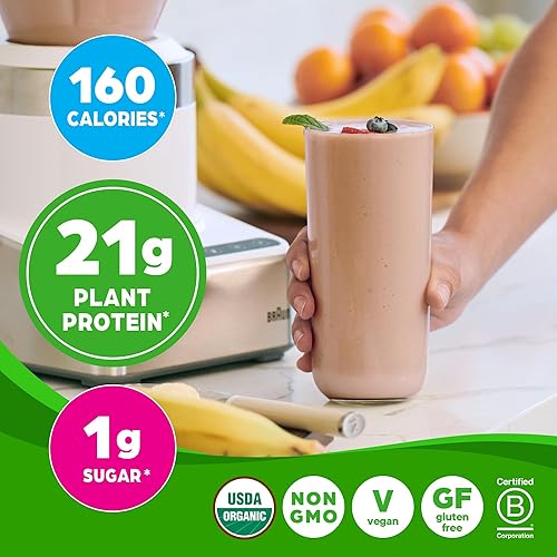 Miniatura 4 de Orgain proteína orgánica a base de plantas  polvo de superalimentos