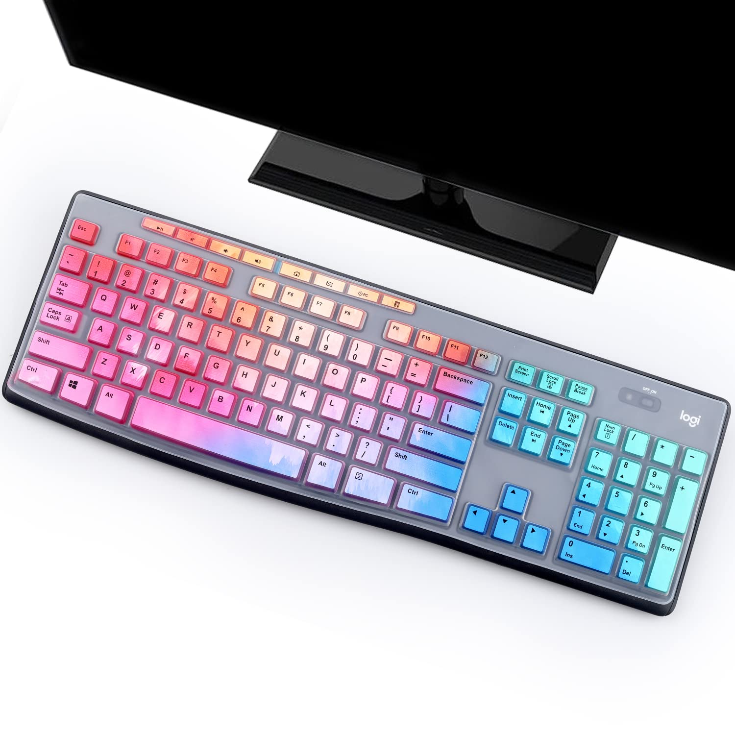 Logitech K270 Cover Protettiva Per Logitech MK275 MK295 MK270 Mk200
