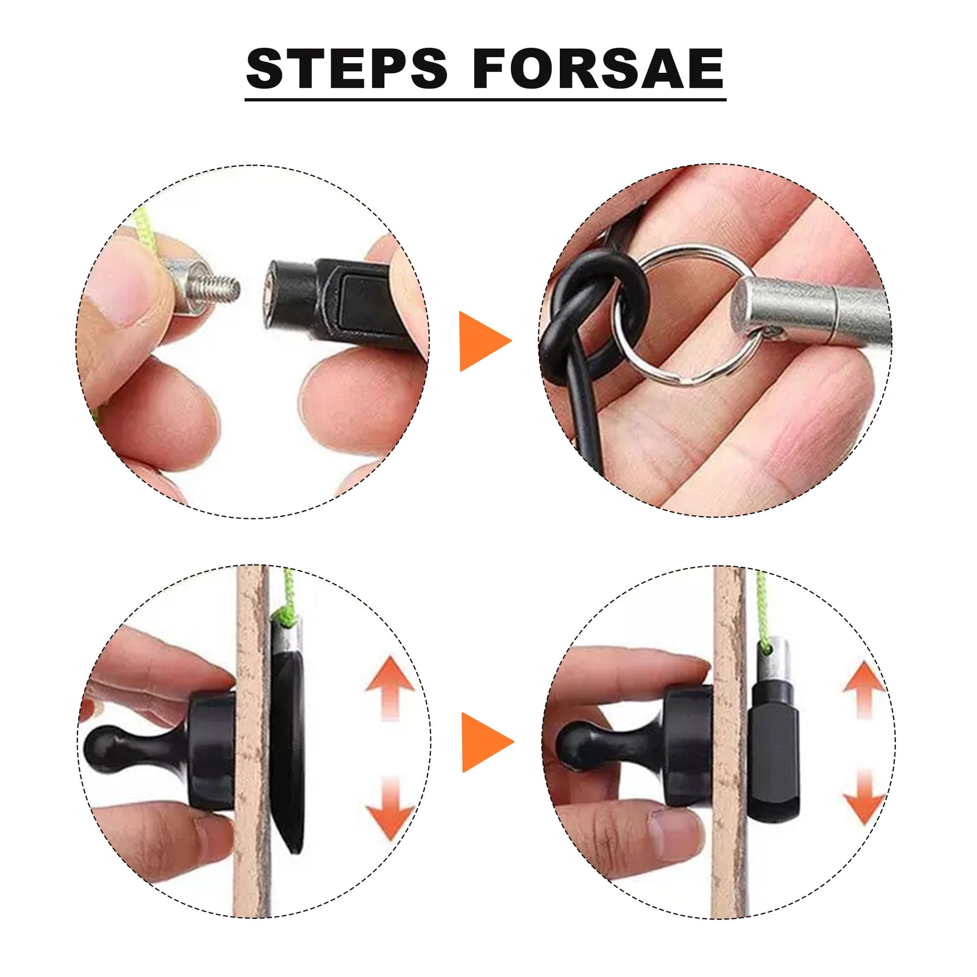 Extractor de cables magnético sistema guía herramienta extracción eficaz diferentes superficies tubos
