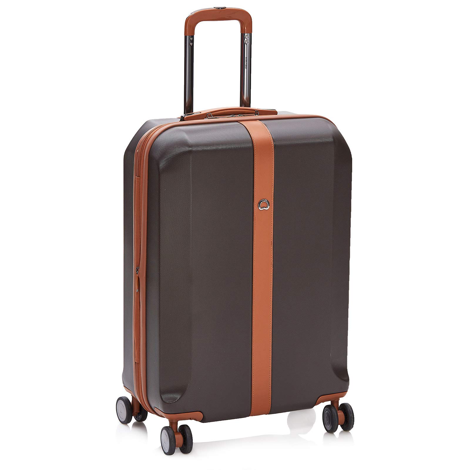 Buy DELSEY PARISDelsey Polycarbonate 70 cms Chocolate Hardsided Check