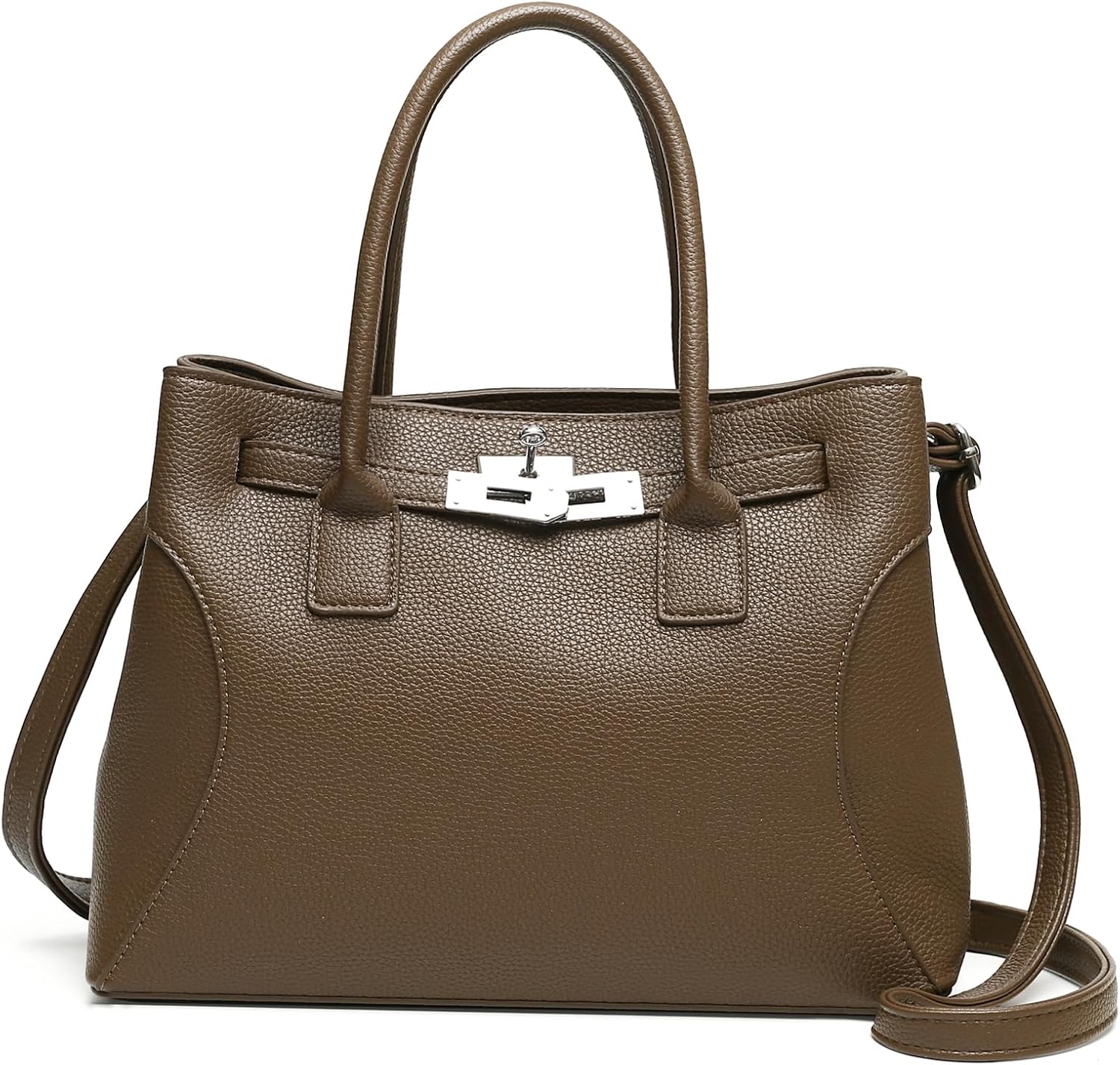 Travistar Dames schoudertas kleine - ketting schouderriem Crossbody Bag - Lingge tas schoudertas avondtas stadstas leer vaste multifunctionele tas, zwart, Eén maat, schoudertas