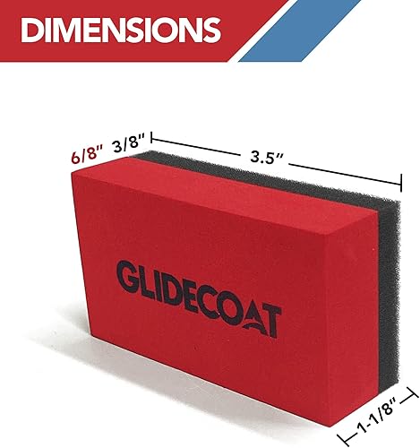 Miniatura 3 de Glidecoat Paquete de 4 esponjas aplicadoras de revestimiento de cerámica, almohadillas aplicadoras para automóviles, barcos, motocicletas,