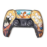Vista 93 de BCB Controllers DBZ Goku Controlador inalámbrico personalizado, PS5, orgullosamente personalizado en Estados Unidos con impresión permanente