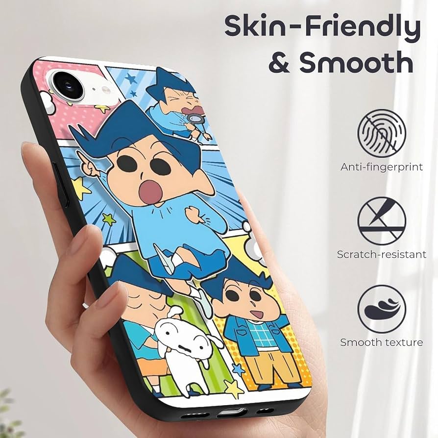 Amazon.co.jp: IPhone16E 用 ケース クレヨンしんちゃん 風間トオル