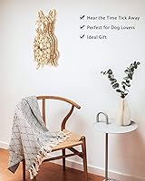 Vista 6 de Rompecabezas 3D de madera para adultos modelo de reloj de bulldog mecánico - Kits de reloj de madera con temática navideña para construir