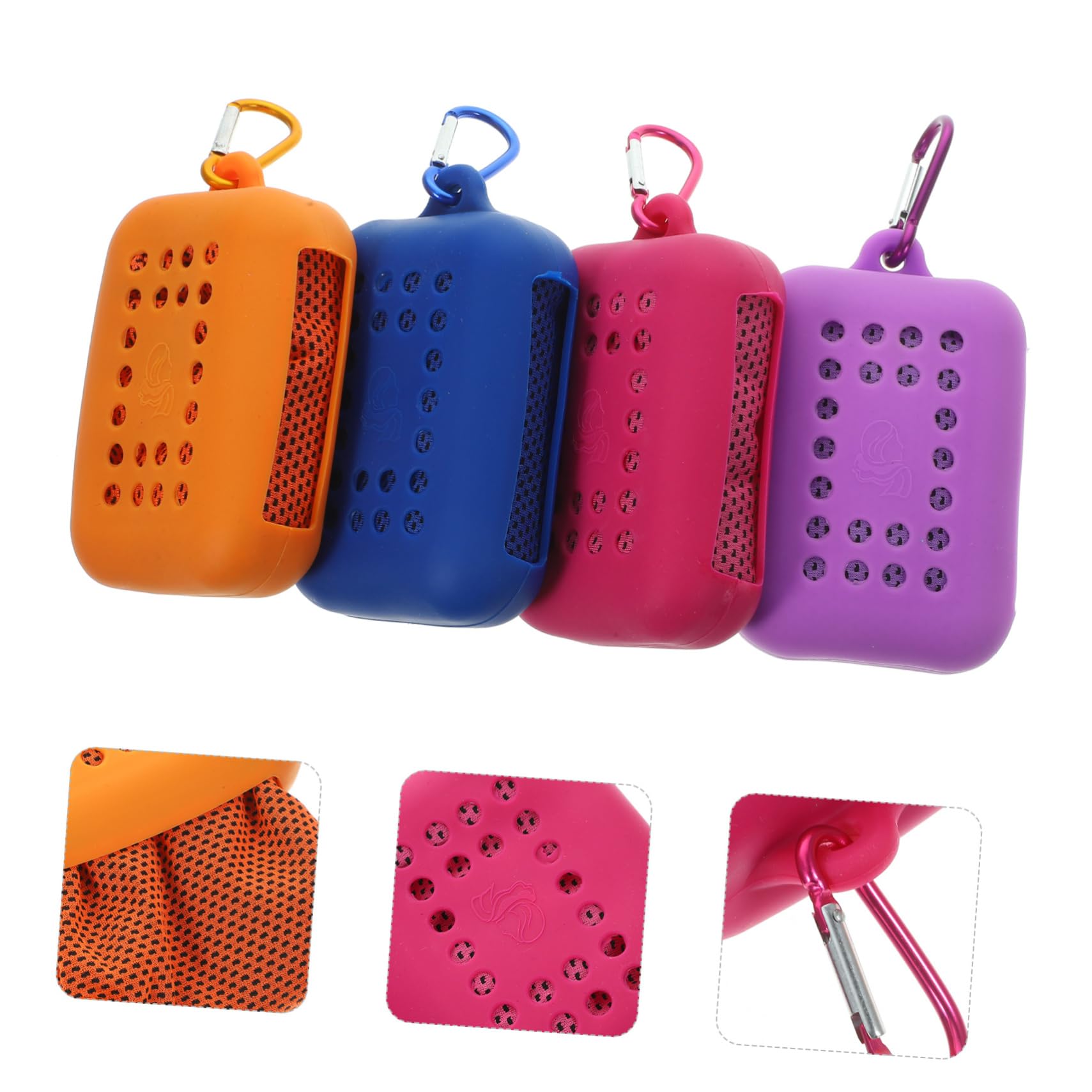 Gatuida 12pièces Serviettes De Refroidissement Multi-Fonctions Serviettes De Sport Ultra-absorbantes pour Yoga Et Course Sèche Rapide Et Compactes