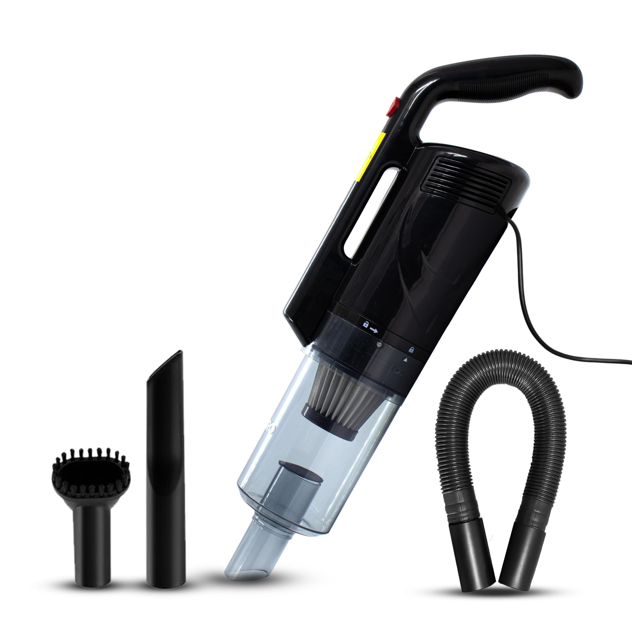 AGARO Regal Lite Hand Held Vacuum Cleaner, 700W,for Home Use, Dry Vacuuming, 15 Kpa Suction Power, Lightweight & Durable Body, Small/Mini Size (Black)