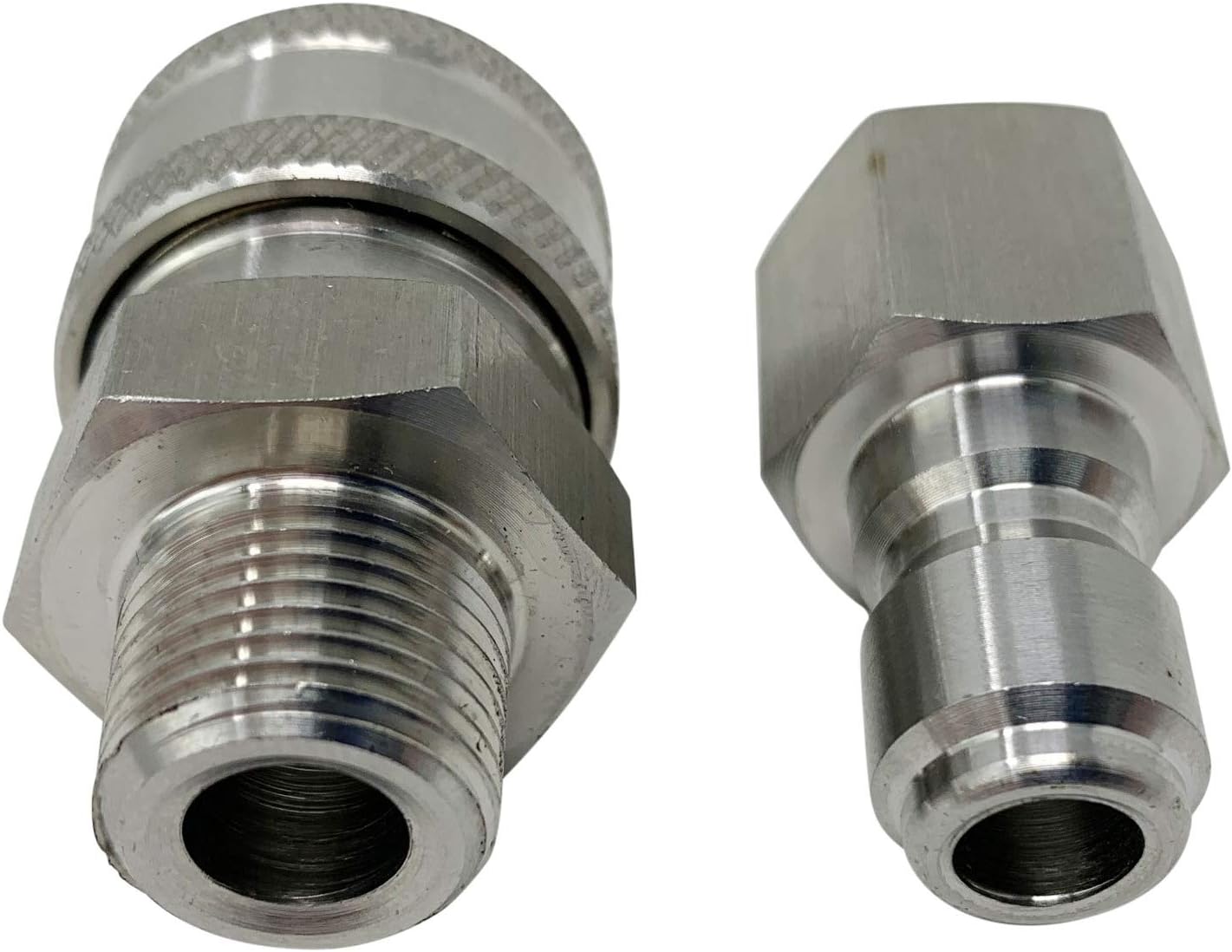 Buy Essential Washer Pressure Washer Fittings Stainless Steel Quick Connect Coupler Socket Plug Adapter Set Qc Socket Plug Set 3 8 Inch M Npt F Npt Online In Indonesia B08hjt72p9 Buy Essential Washer Pressure Washer Fittings Stainless Steel Quick Connect Coupler Socket Plug Adapter Set Qc Socket Plug Set 3 8 Inch M Npt F Npt Online In Indonesia B08hjt72p9