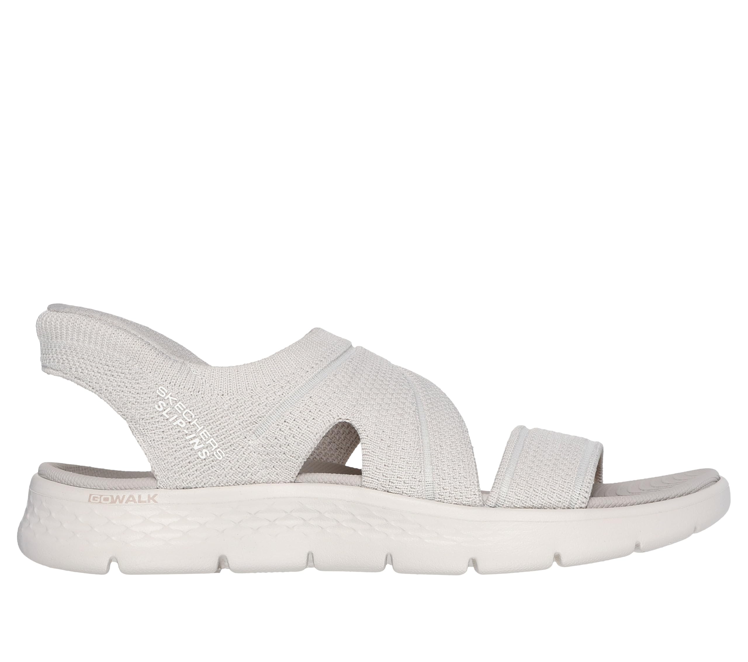 Skechers Go Walk Flex Sandały Damskie, Beżowy, 40 EU