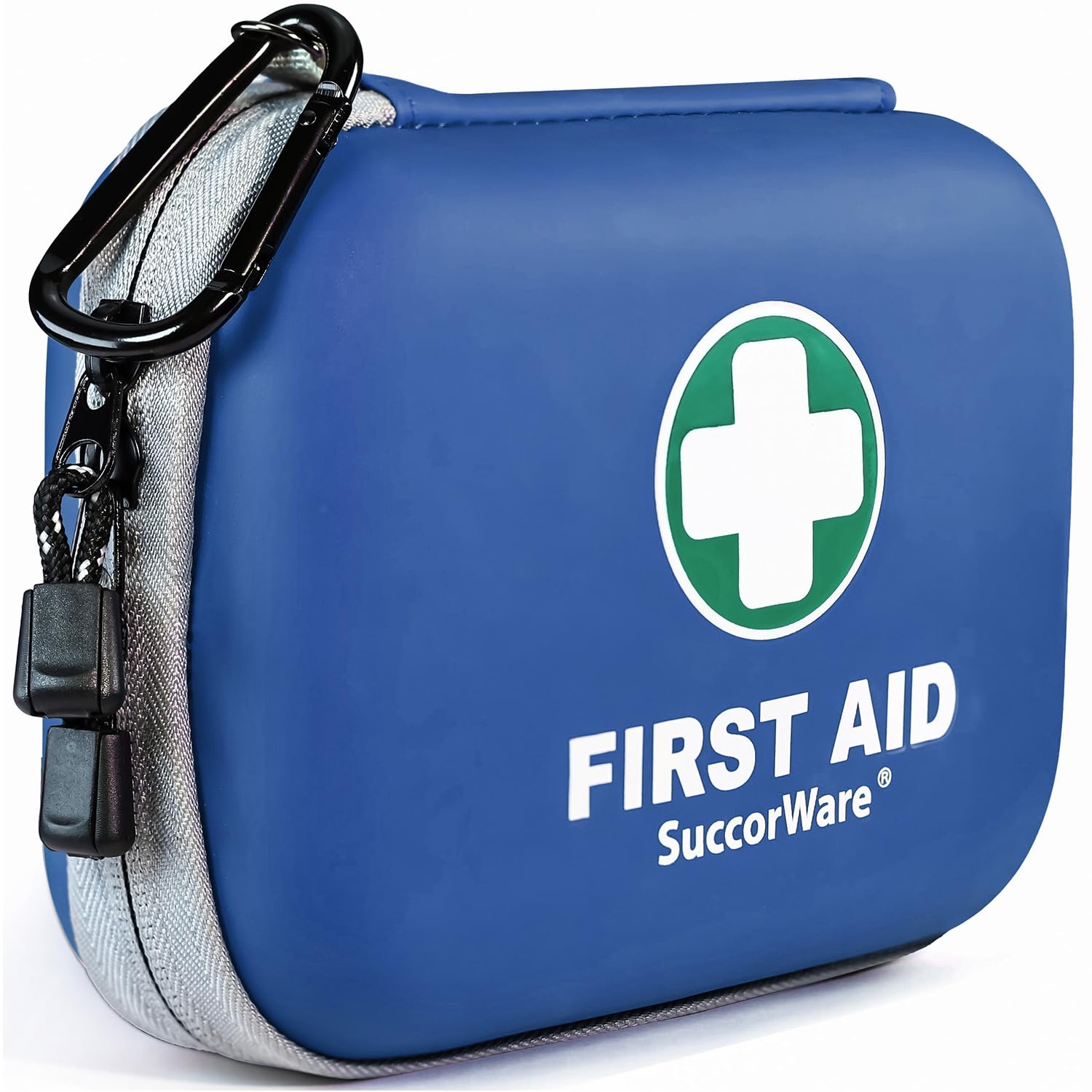 SuccorWare 150 Pieces Mini First Aid Kit - Small Medical Kit with Hard Shell - Emergency First Aid Kit for Car, Travel, Home, Outdoor, Office, Camping