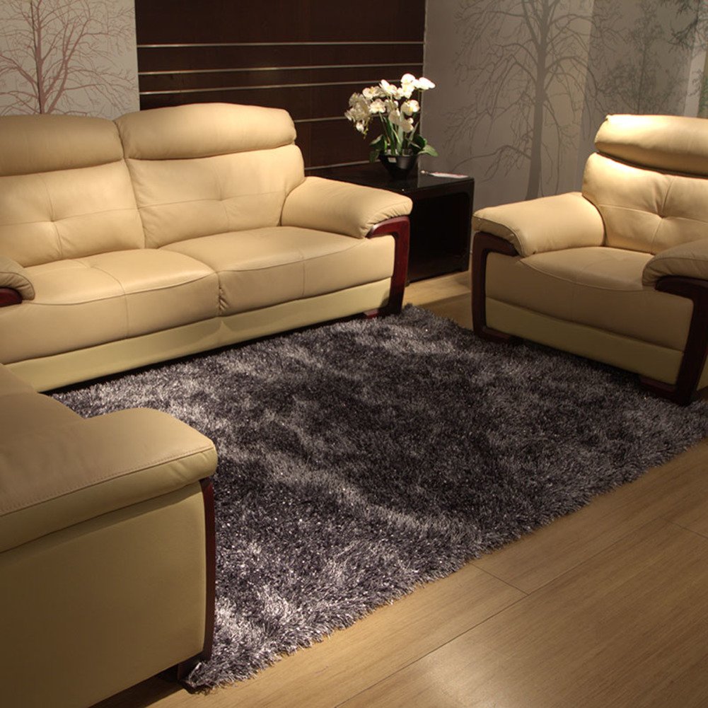 Carpet - polyester, Solid color, Bedroom, Coffee table, Bedside, Ottomans-E 79x118inch(200x300cm)