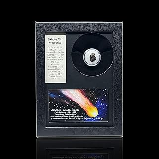 Authentic Sikhote-Alin Meteorite in Collector’s Display Box