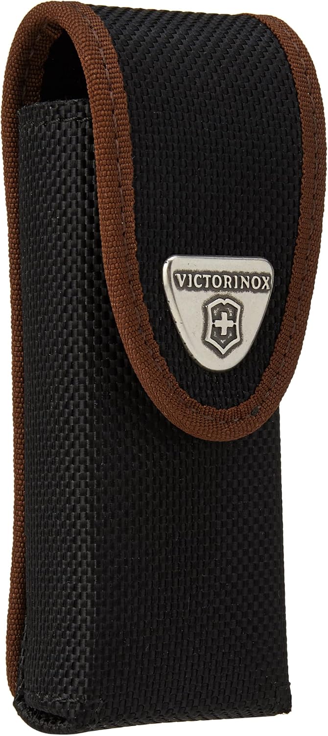 Victorinox 4.0822.N Belt-Pouch for SwissTool Spirit of Nylon, Black/Brown