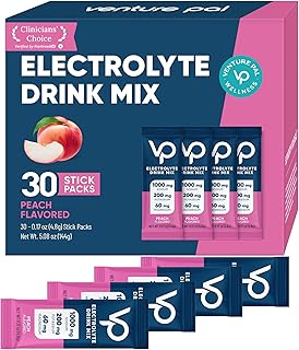 Venture Sugar-Free Electrolyte Hydration Packets