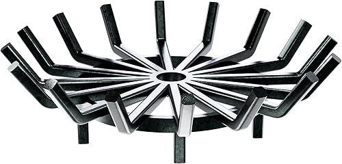 Rejilla de fuego de 27 pulgadas, rejilla de troncos de hierro forjado, hoguera redonda de araña, rueda de carro, leña resistente, barra de chimenea,