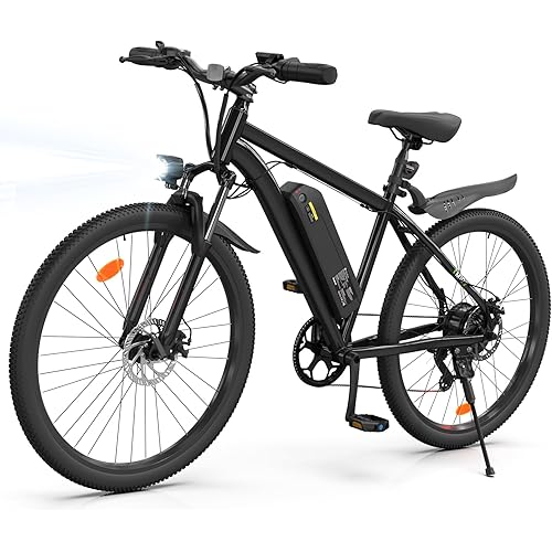 Electric Bike for Adults 750W Peak, 26" Mountain E-Bike, 55 Miles + 20MPH Adult Electric Bicycles for Road Sand Mountain (Ebike, Black)